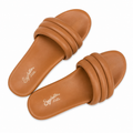 Brown Slide on Sandals