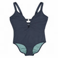 Steel Blue Cut Out One Piece