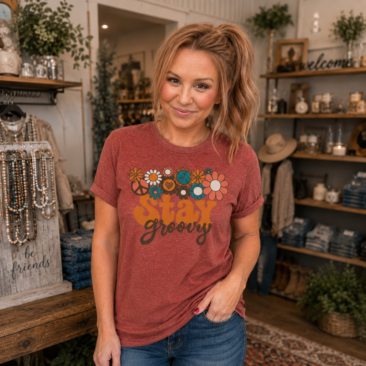 Stay Groovy Tee
